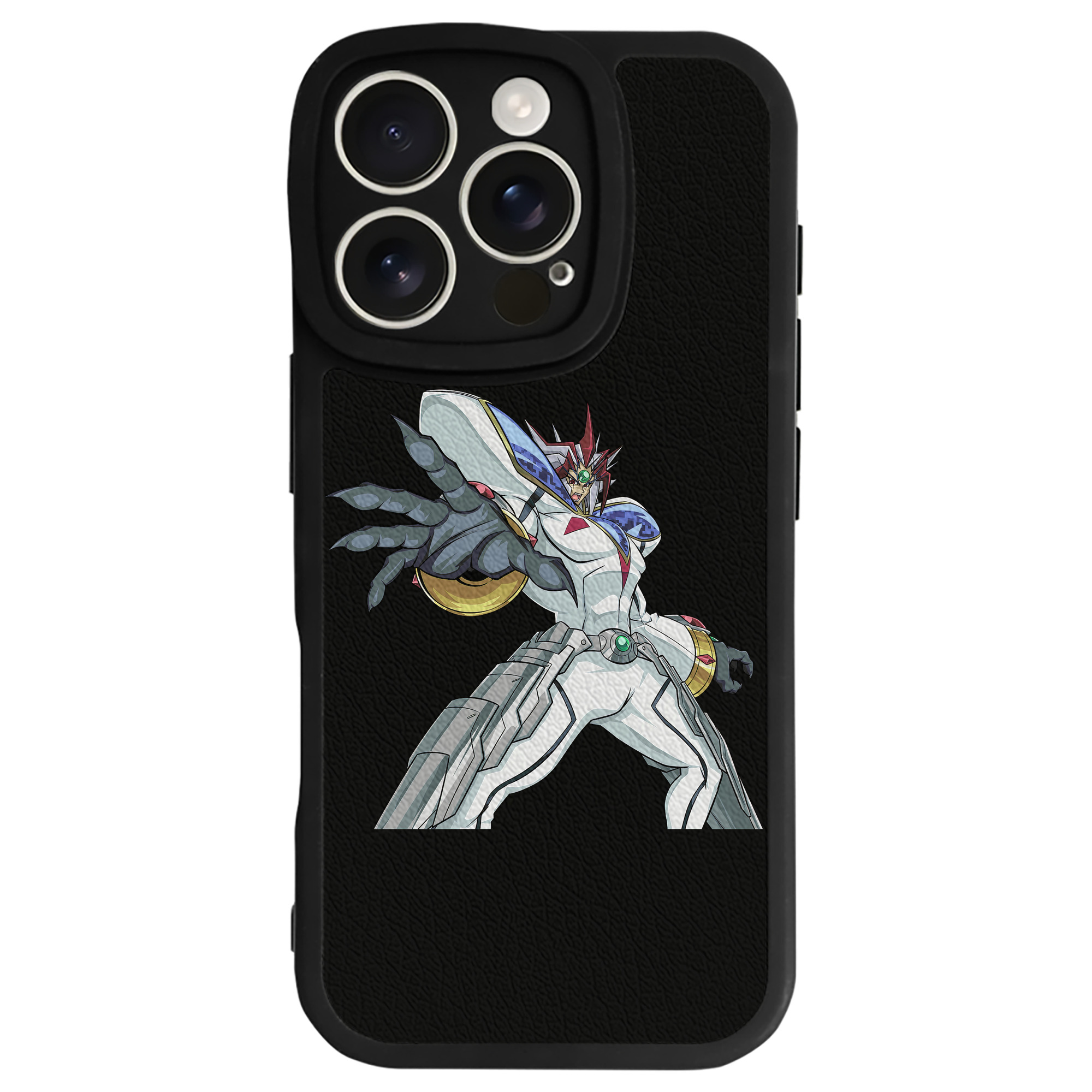 （画像用） 遊☆戯☆王 Yu-Gi-Oh! 【iPhone 16シリーズ対応】シリコンスマホケース（レザー調） 材質：シリコン